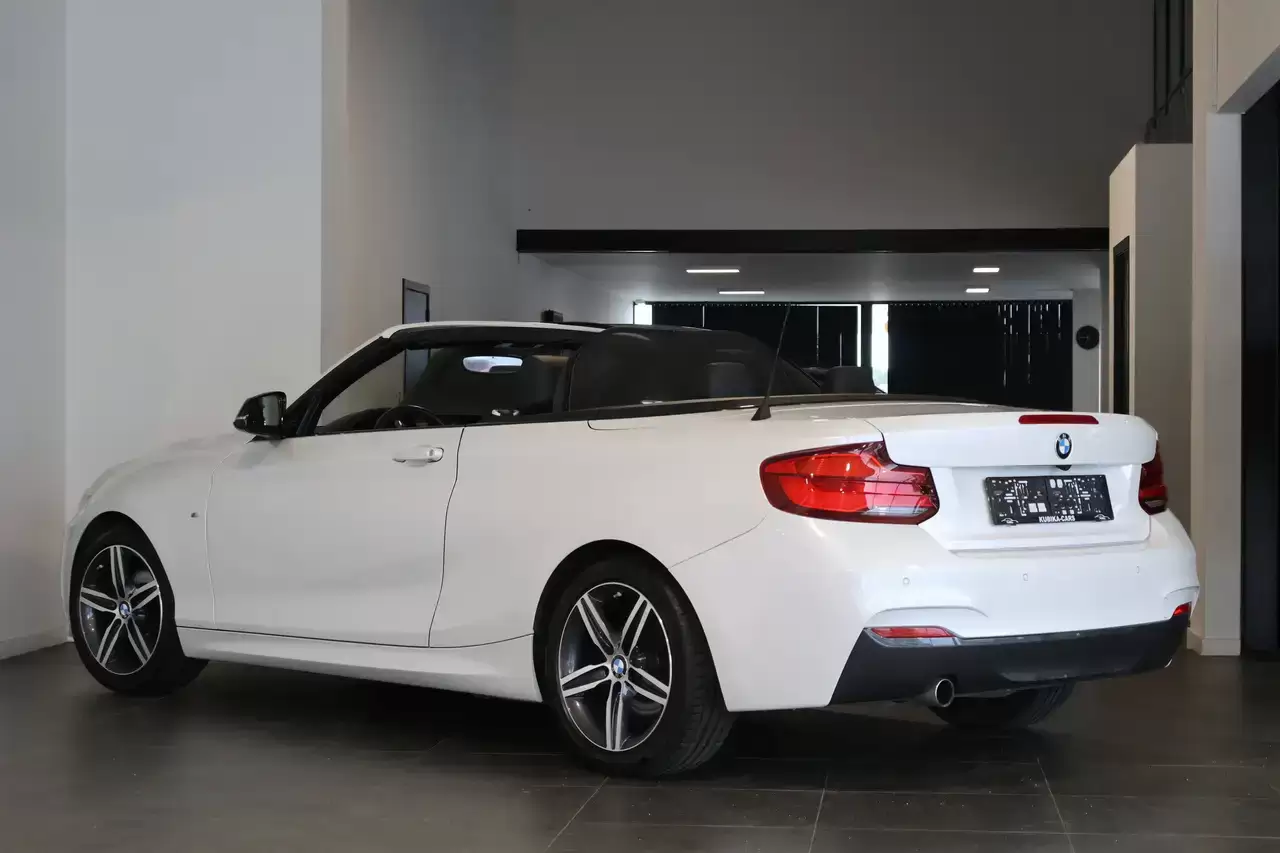 BMW 218 Cabrio 218iA M Sportpakket LED Camera LijnA AdaptCruise Memory Keyless Garantie *