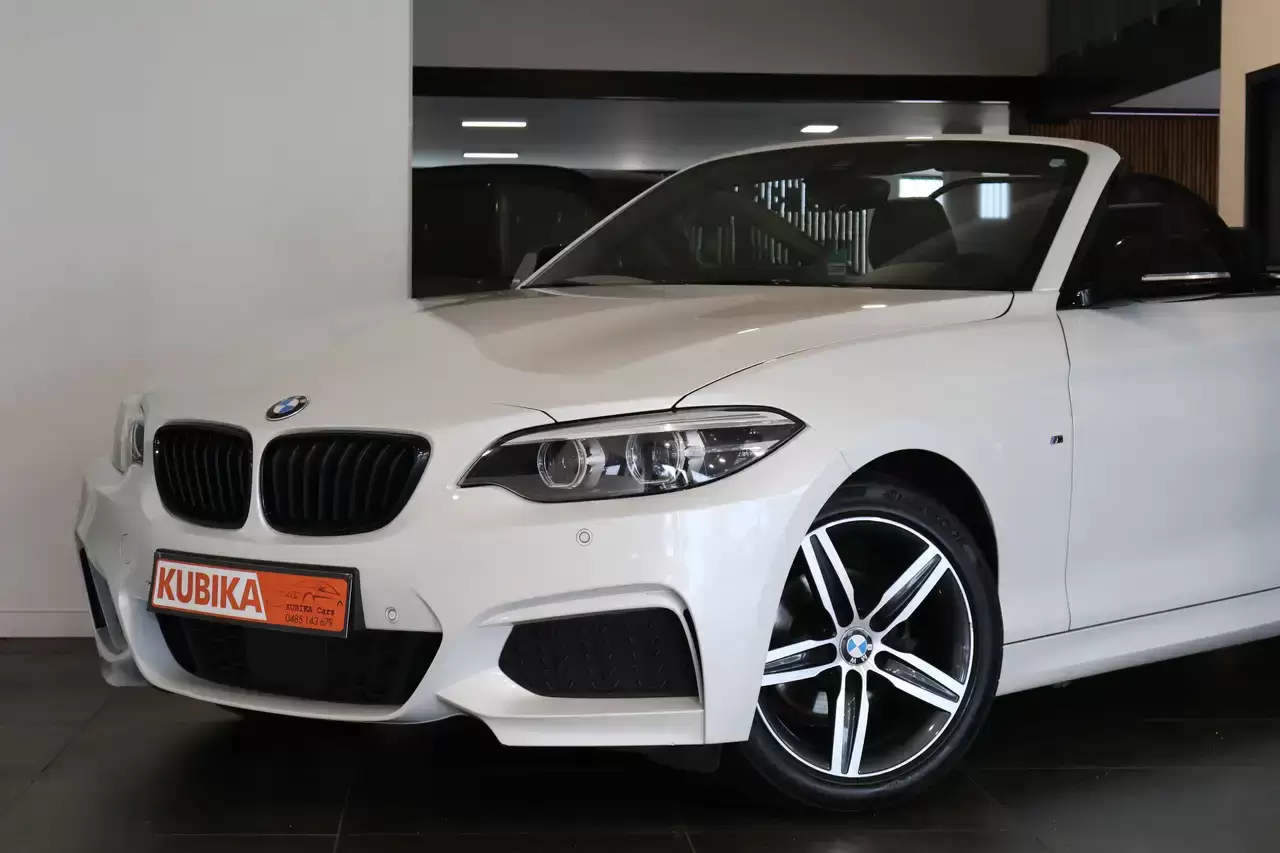 BMW 218 Cabrio 218iA M Sportpakket LED Camera LijnA AdaptCruise Memory Keyless Garantie *