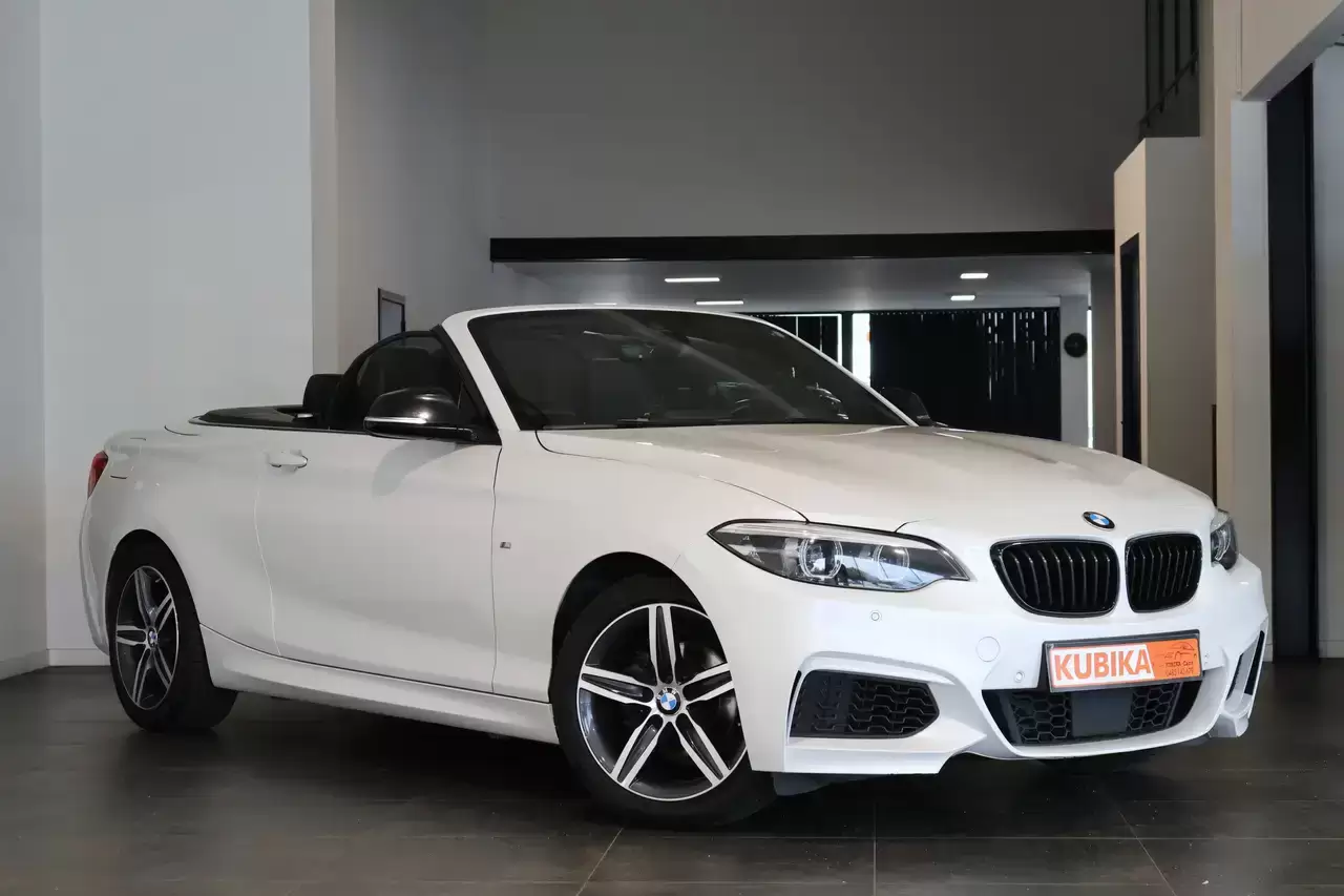 BMW 218 Cabrio 218iA M Sportpakket LED Camera LijnA AdaptCruise Memory Keyless Garantie *