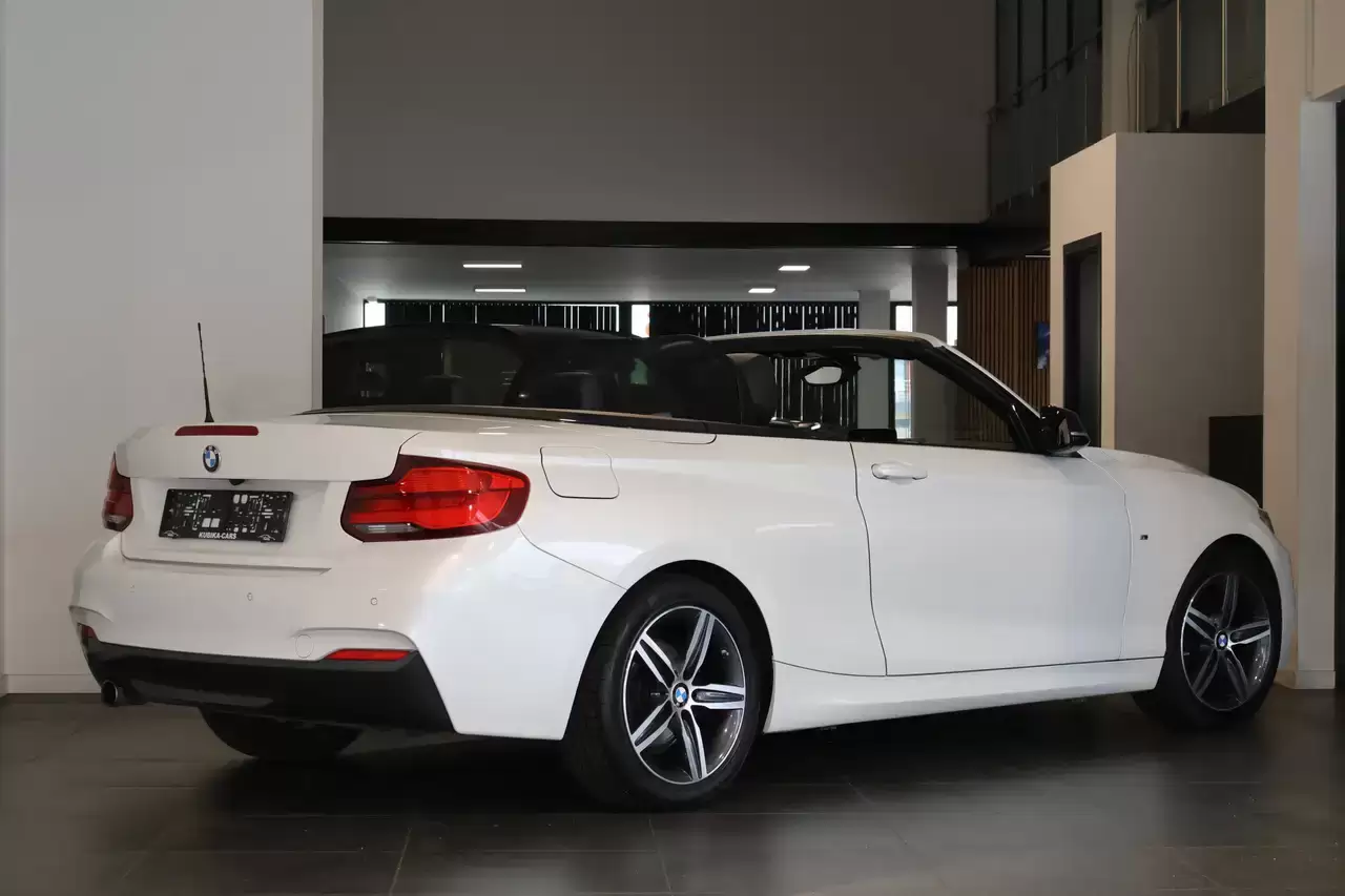 BMW 218 Cabrio 218iA M Sportpakket LED Camera LijnA AdaptCruise Memory Keyless Garantie *