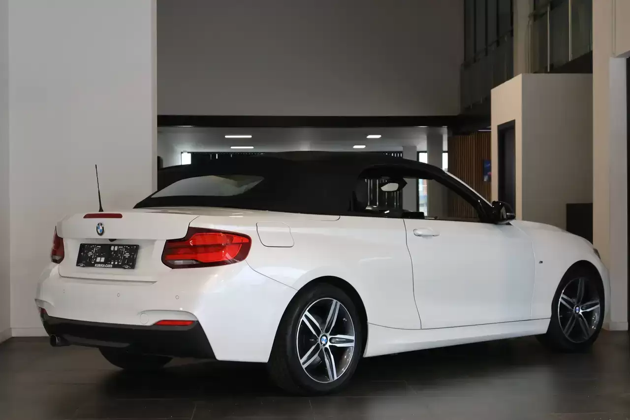BMW 218 Cabrio 218iA M Sportpakket LED Camera LijnA AdaptCruise Memory Keyless Garantie *