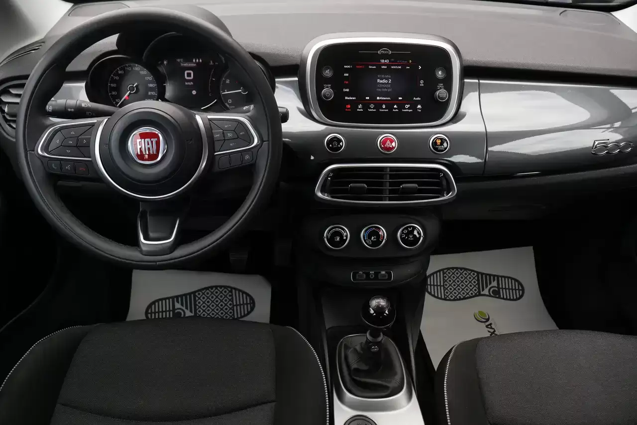 Fiat 500X 500X 1.6i CruiseC Airco ParkS LijnAssist Garantie *