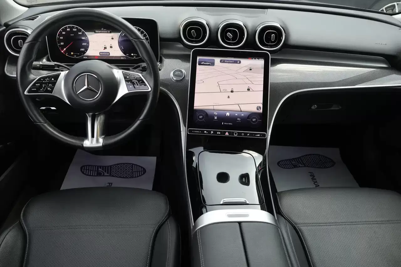 Mercedes-Benz C 300 C 300 e PHEV Hybrid Navi LijnA Distronic Dodehoek Garantie *