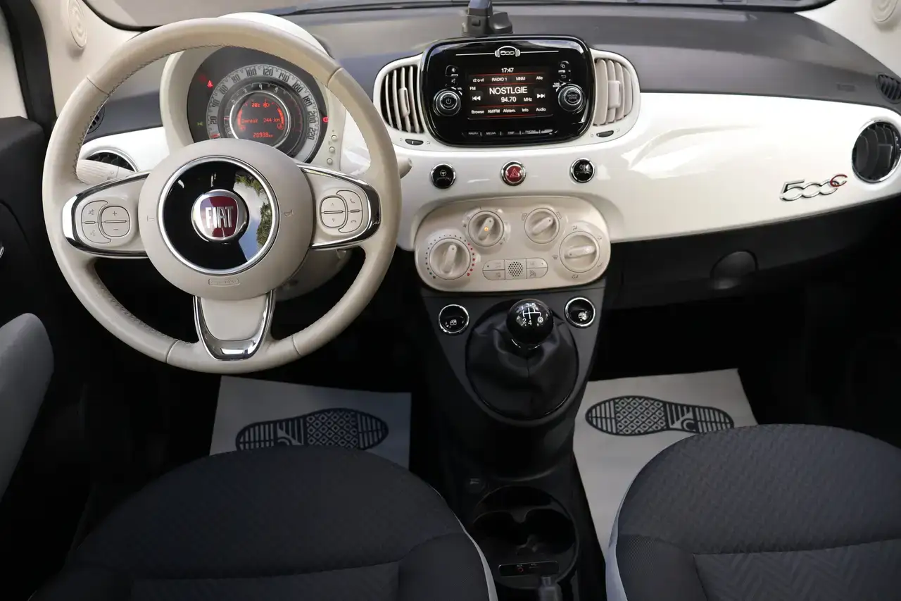 Fiat 500C 500C Cabrio 1.2i CruiseControl Airco Garantie *